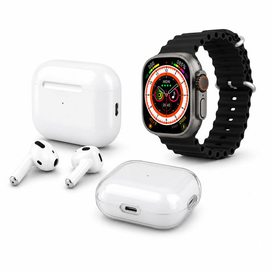 Pack Tech VEOGEAR — Smartwatch + Auriculares  + Funda